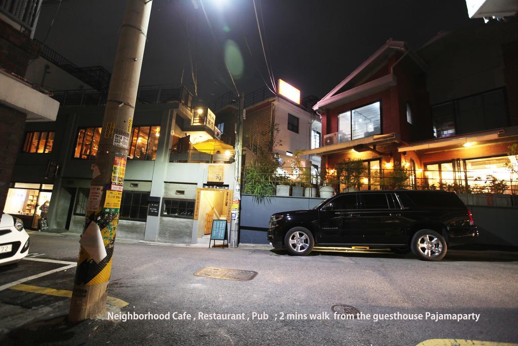 Hongdae Guesthouse Pajamaparty Seoul Exterior photo